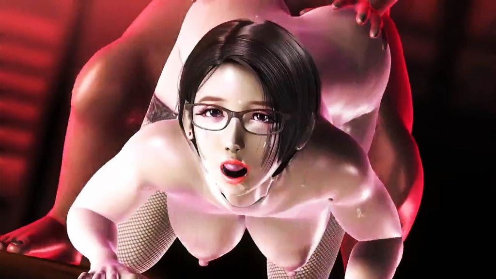 3D色情秘书的老年人教学