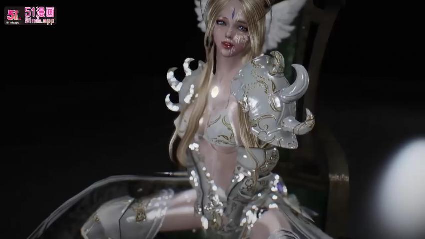 3D天上的女人武术女神